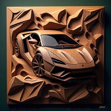 3D мадэль Lamborghini Asterion (STL)